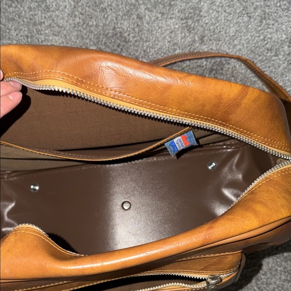American Tourister Tan Men's Messenger Bag - Picture 5 of 5